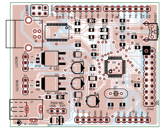 Друкована плата STM32duino