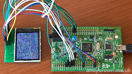 Підключаємо дисплей STM32F4DISCOVERY