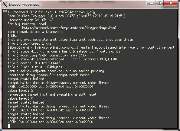 OpenOCD ST-Link