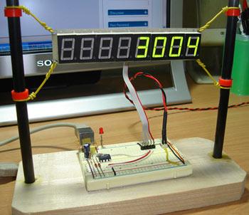 Електронний USB лічильник відвідувань на AVR ATtiny25