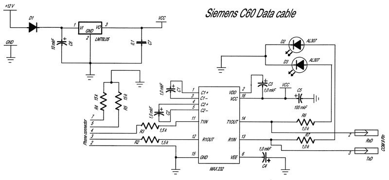 Data-кабель Siemens C60